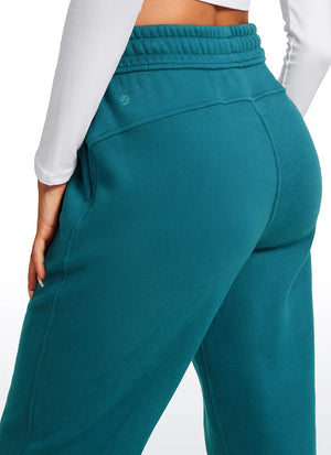 Pantalon de survêtement en coton doublé polaire pour femme "CRZ YOGA - RS137" - Planète Rando