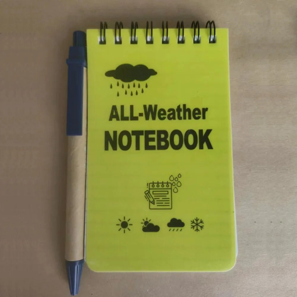 Bloc - notes de poche tactique étanche 100 pages / 50 feuilles "All - Weather Notebook" - Planète Rando