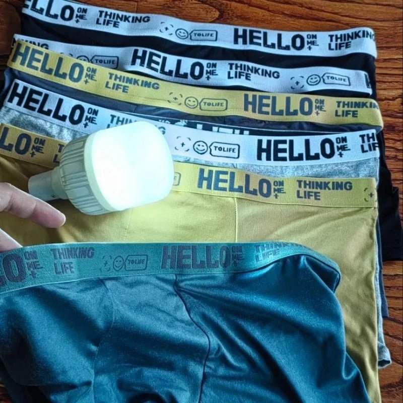 Boxer pour homme respirant et confortable 6 pièces "Hello On Me - JH5230SP" - Planète Rando