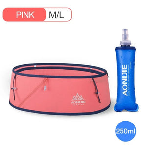 Ceinture de course d'hydratation pour le trail / running / marathon avec support pour téléphone portable "AONIJIE - W8101" - Planète Rando