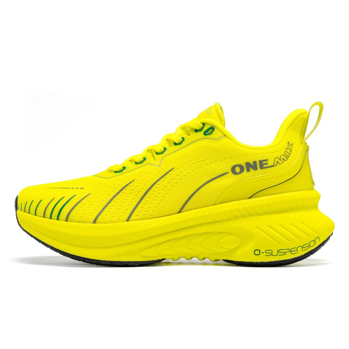 Chaussures de course, running, athlétisme O - Suspension Technology pour Homme "ONEMIX - Bumper Elite 3.0" - Planète Rando