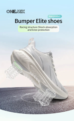 Chaussures de course, running, athlétisme O - Suspension Technology pour Homme "ONEMIX - Bumper Elite 3.0" - Planète Rando