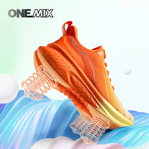 Chaussures de course, running, athlétisme O - Suspension Technology pour Homme "ONEMIX - Bumper Elite 3.0" - Planète Rando