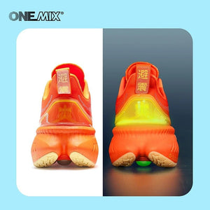 Chaussures de course, running, athlétisme O - Suspension Technology pour Homme "ONEMIX - Bumper Elite 3.0" - Planète Rando