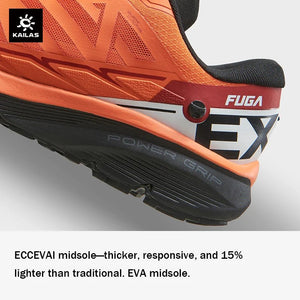 Chaussures de course unisexe pour le running / trail semelle Vibram Megagrip "KAILAS - FUGA EX 2" - Planète Rando