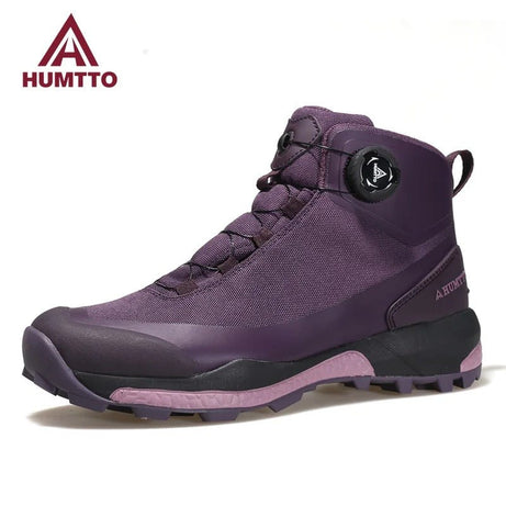 Chaussures de randonnée imperméable pour femme avec Spin button "HUMTTO - HT - 220838B" - Planète Rando