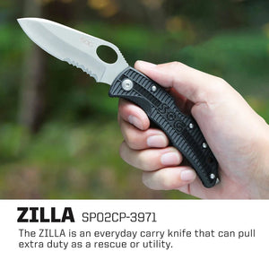 Couteau pliant EDC tactique militaire survie en plein air "SOG - Zilla SP02CP" - Planète Rando