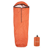 Couverture de survie, bivy d'urgence, sac de couchage imperméable pour la randonnée et le bivouac 180g "Tomshoo - Survival bag" - Planète Rando