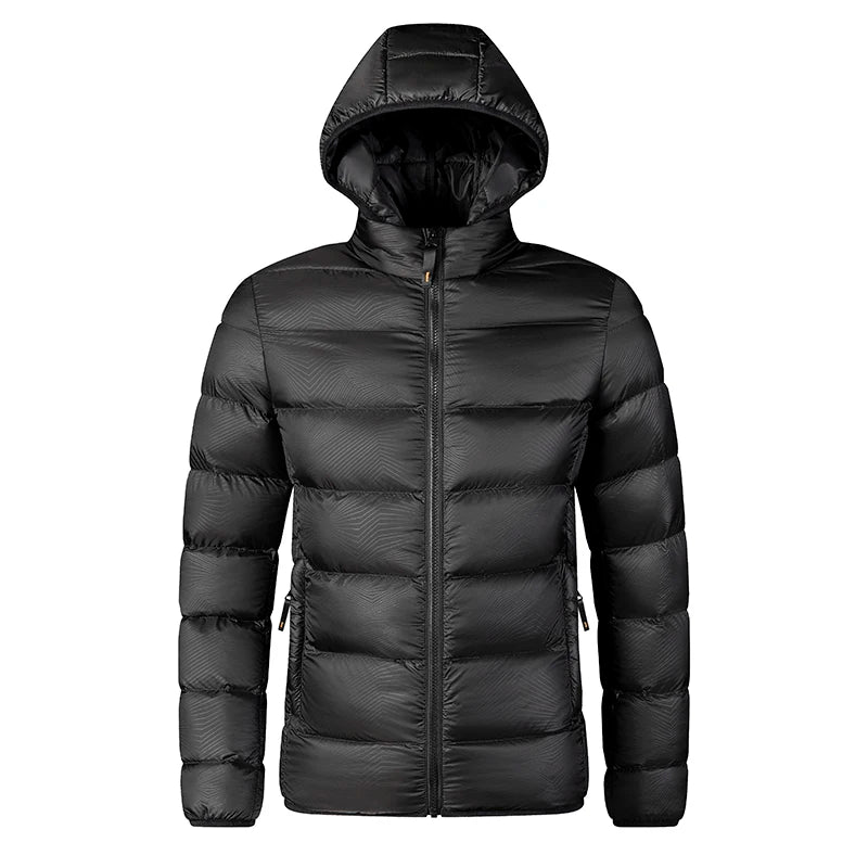 Doudoune synthétique / parka hiver avec capuche pour homme "Lzlltt - 102" - Planète Rando