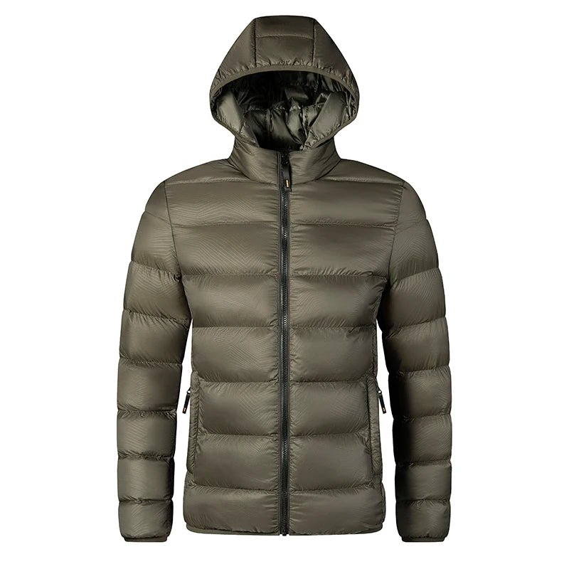 Doudoune synthétique / parka hiver avec capuche pour homme "Lzlltt - 102" - Planète Rando