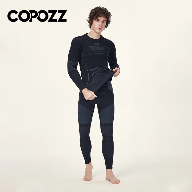 Ensemble de sous - vêtements en thermolite pour homme "COPOZZ – Sportswear 22308" - Planète Rando