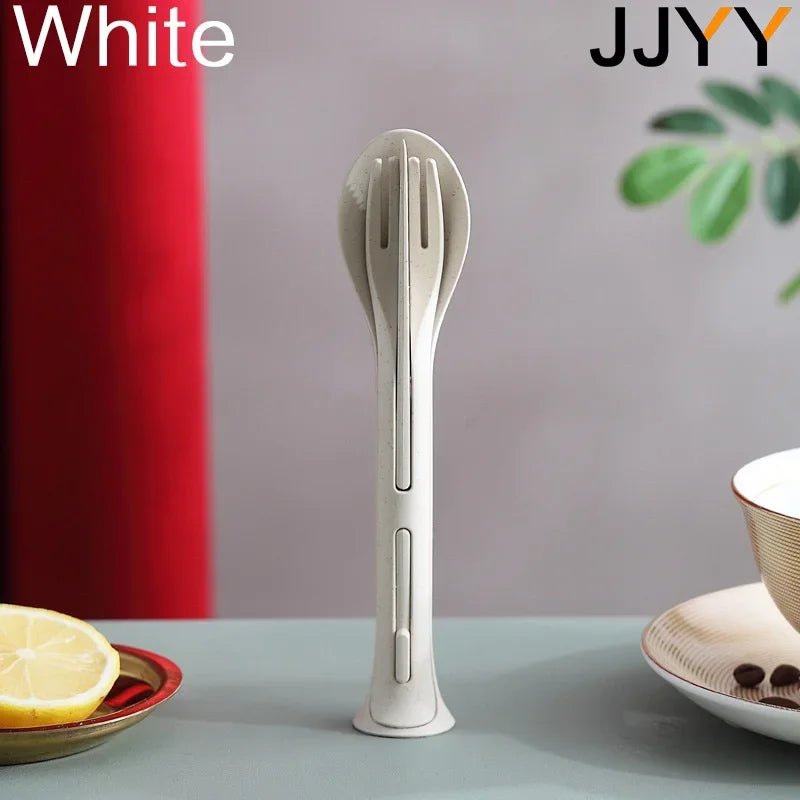 Ensemble de vaisselle portable 3 pièces pour le camping et le voyage "GL camping - cutlery" - Planète Rando