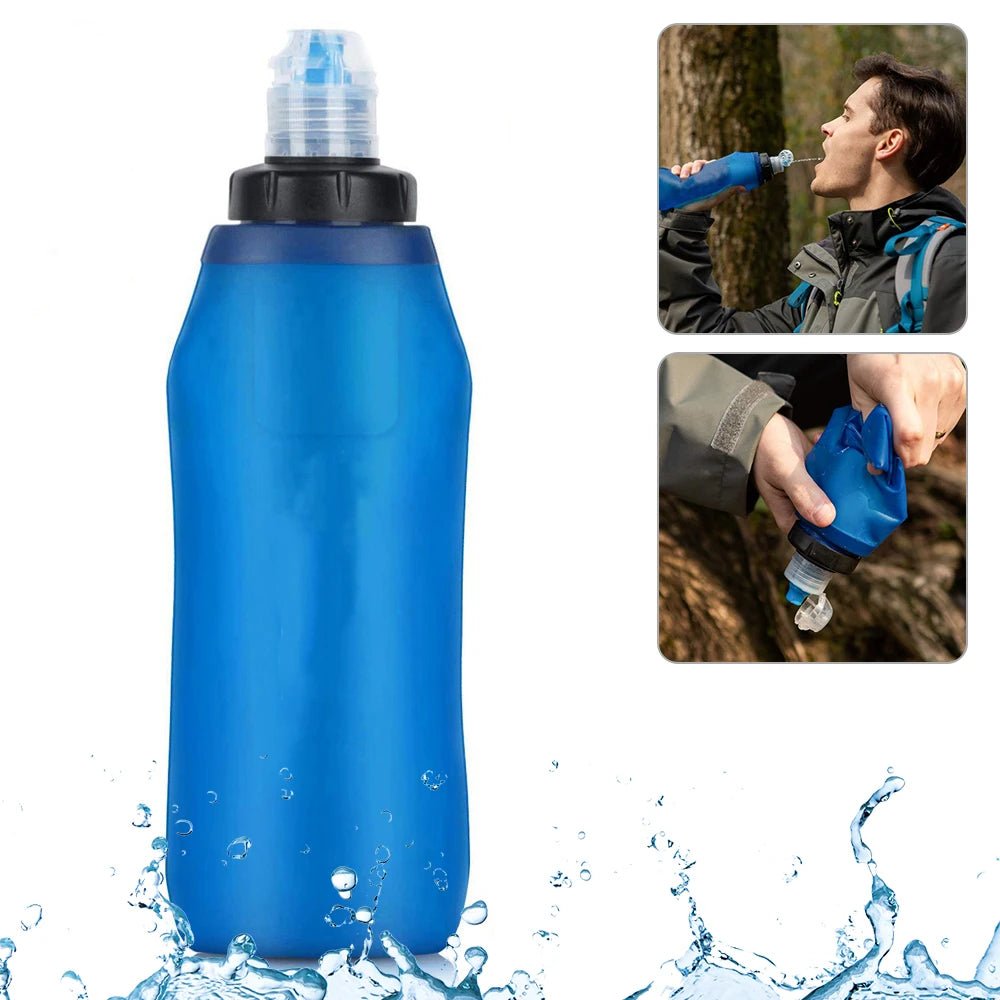 Flasque d'hydratation 500ml avec systeme de filtration "Feptfeet - K8630" - Planète Rando