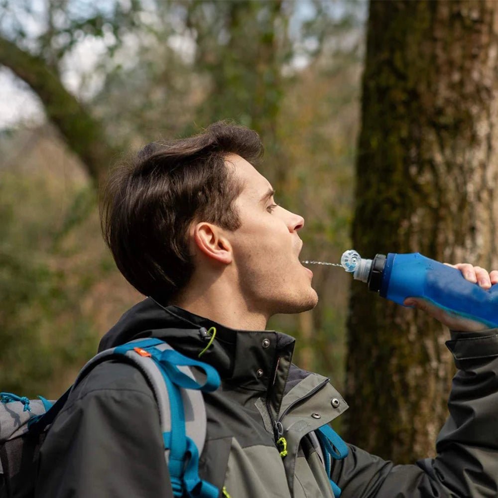 Flasque d'hydratation 500ml avec systeme de filtration "Feptfeet - K8630" - Planète Rando