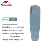 Matelas auto - gonflant ultra - léger pour le bivouac et le camping "Naturehike - NK2300DZ013" - Planète Rando