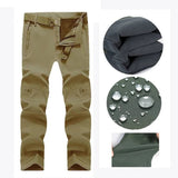 Pantalon cargo tactique imperméable avec doublure polaire "Mazerout - X5" - Planète Rando