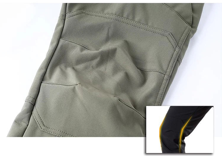 Pantalon cargo tactique imperméable avec doublure polaire "Mazerout - X7" - Planète Rando