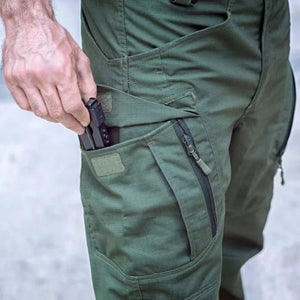 Pantalon cargo tactique imperméable avec doublure polaire "Mazerout - X9" - Planète Rando