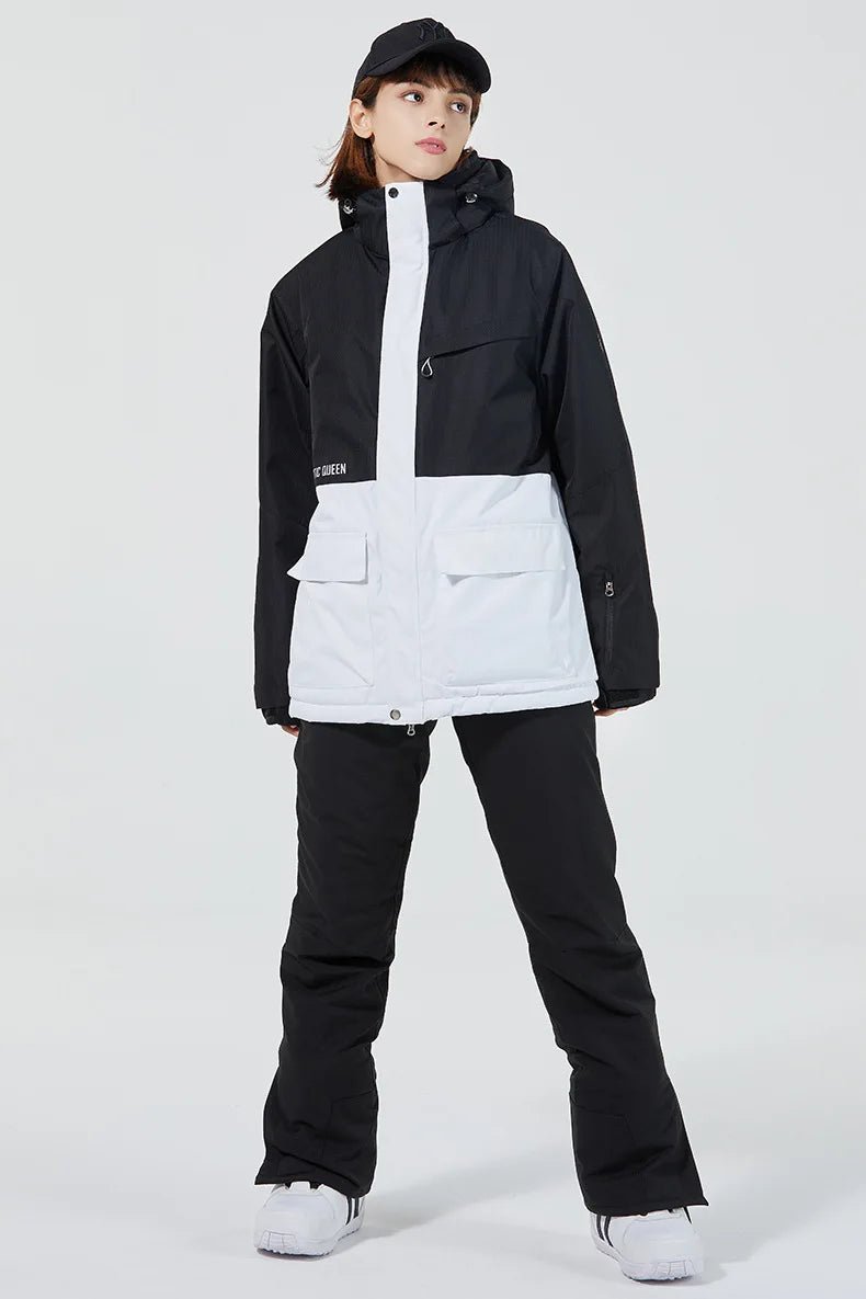 Parka de ski / snowboard veste imperméable d'hiver - 30°C "ARCTIC QUEEN - Ski Combi" - Planète Rando