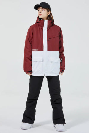 Parka de ski / snowboard veste imperméable d'hiver - 30°C "ARCTIC QUEEN - Ski Combi" - Planète Rando