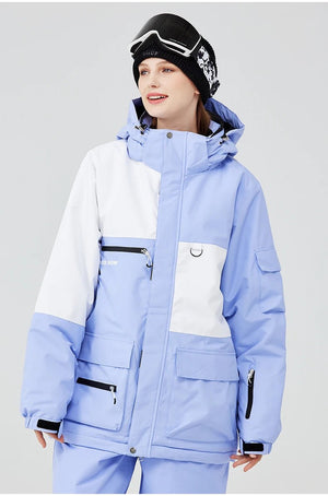 Parka de ski / snowboard veste imperméable d'hiver - 30°C unisexe "Artic Queen - Ski combi 389" - Planète Rando