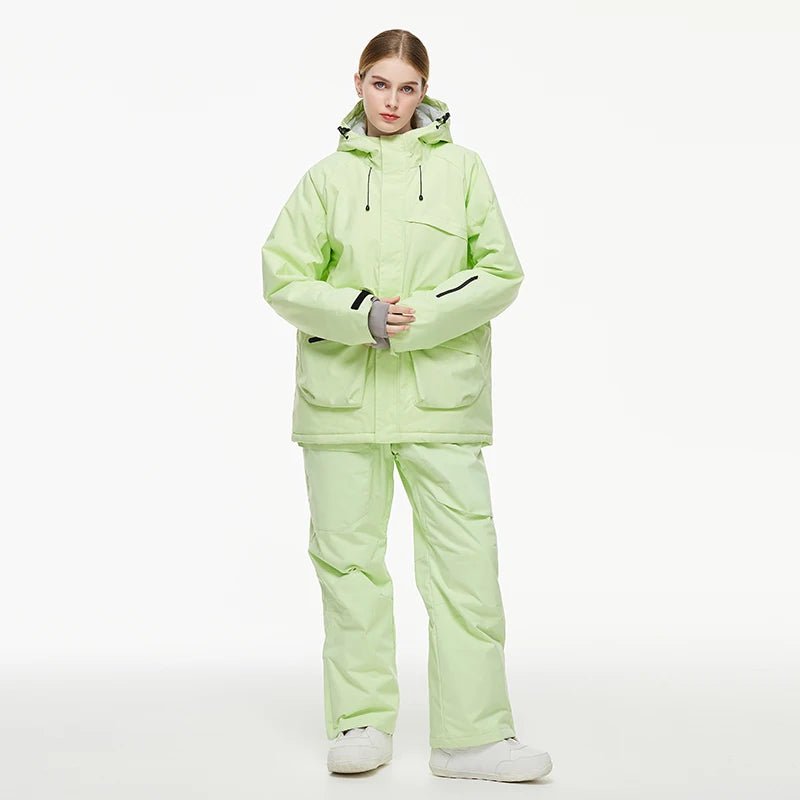 Parka de ski / snowboard veste imperméable d'hiver unisexe - 30°C "ARCTIC QUEEN - Ski Combi 2026" - Planète Rando