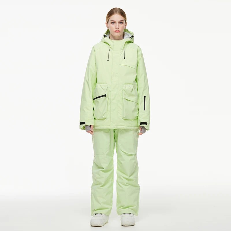 Parka de ski / snowboard veste imperméable d'hiver unisexe - 30°C "ARCTIC QUEEN - Ski Combi 2026" - Planète Rando