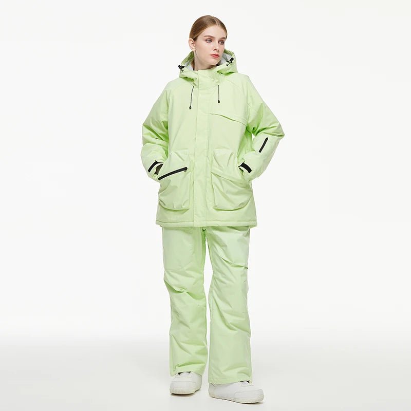 Parka de ski / snowboard veste imperméable d'hiver unisexe - 30°C "ARCTIC QUEEN - Ski Combi 2026" - Planète Rando