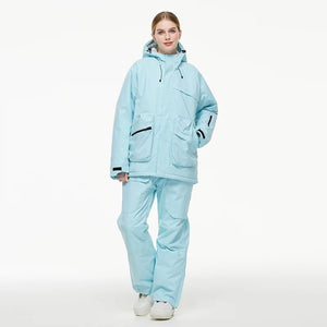 Parka de ski / snowboard veste imperméable d'hiver unisexe - 30°C "ARCTIC QUEEN - Ski Combi 2026" - Planète Rando