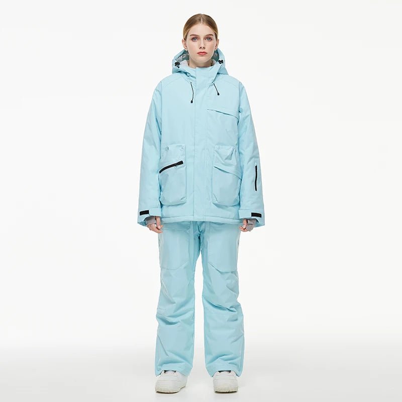 Parka de ski / snowboard veste imperméable d'hiver unisexe - 30°C "ARCTIC QUEEN - Ski Combi 2026" - Planète Rando