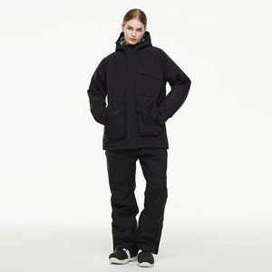 Parka de ski / snowboard veste imperméable d'hiver unisexe - 30°C "ARCTIC QUEEN - Ski Combi 2026" - Planète Rando