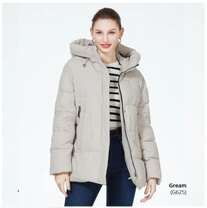 Parka d'hiver / manteau d'hiver à fermeture éclair manches longues pour femme "ICEbear - GWD3911" - Planète Rando