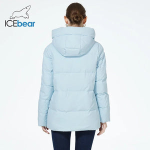 Parka d'hiver / manteau d'hiver à fermeture éclair manches longues pour femme "ICEbear - GWD3911" - Planète Rando