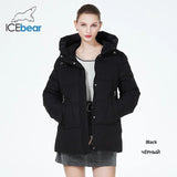 Parka d'hiver / manteau d'hiver à fermeture éclair manches longues pour femme "ICEbear - GWD3911" - Planète Rando