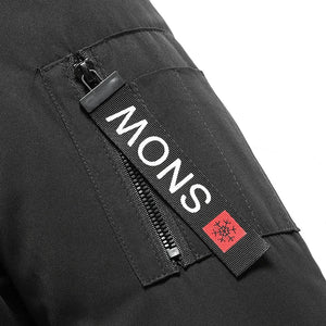 Parka d'hiver pour homme avec col en fourrure et chapeau détachable "Tauvsedi - Mons" - Planète Rando