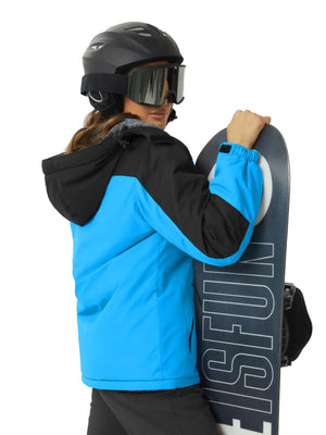 Parka polaire, veste imperméable pour le ski et les sports d'hiver femme "TACVASEN - TJ567" - Planète Rando