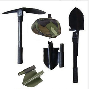 Pelle pliable et portable 3 en 1 pour le camping, la survie et le bushcraft "47 Outdoor - Tools Shovel" - Planète Rando