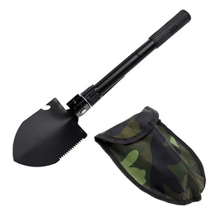 Pelle pliable et portable 3 en 1 pour le camping, la survie et le bushcraft "47 Outdoor - Tools Shovel" - Planète Rando