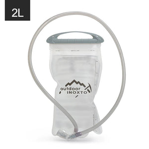 Poche à eau / hydratation pour la course sans BPA 1.5L-3L "Outdoor Inoxto - Water bag" - Planète Rando