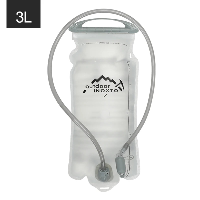 Poche à eau / hydratation pour la course sans BPA 1.5L-3L "Outdoor Inoxto - Water bag" - Planète Rando