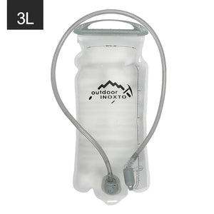 Poche à eau / hydratation pour la course sans BPA 1.5L-3L "Outdoor Inoxto - Water bag" - Planète Rando