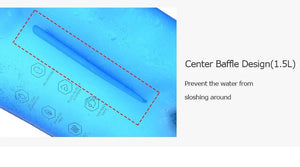 Poche à eau / réservoir d'hydratation sans BPA randonnée course à partir de 1,5L / 110g " Aonijie - SD62" - Planète Rando