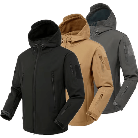 Polaire tactique / softshell militaire déperlante pour homme "NANCY TINO - Tactical Softshell" - Planète Rando