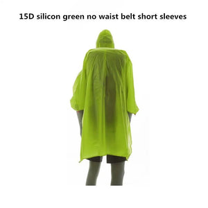 Poncho de pluie / tarp multifonction en Nylon ultraléger 15D imperméable pour la randonnée "FLAME'S CREED - Hiking Poncho" - Planète Rando