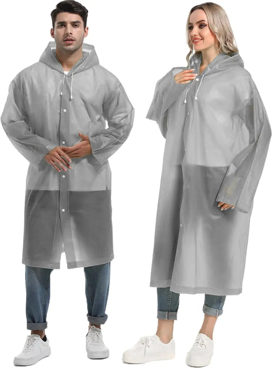 Poncho imperméable portable pour la randonnée et le bivouac "Rc Hking - Eva Raincoat" - Planète Rando