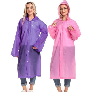 Poncho imperméable portable pour la randonnée et le bivouac "Rc Hking - Eva Raincoat" - Planète Rando