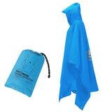 Poncho imperméable / tarp 3 en 1 léger pour la randonnée et les activités outdoor 290g "Campleader - Hiking Raincoat" - Planète Rando