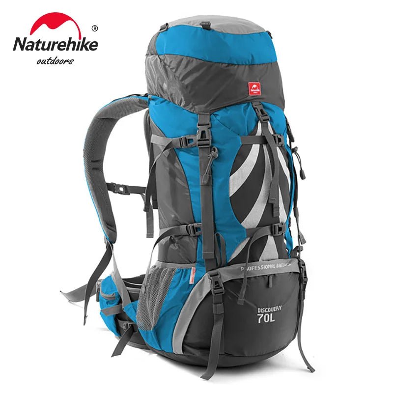 Sac à dos de grande randonnée 70L Expkeak air flow et CCR system 1,8kg "Naturehike - NH70B070 - B" - Planète Rando