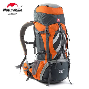 Sac à dos de grande randonnée 70L Expkeak air flow et CCR system 1,8kg "Naturehike - NH70B070 - B" - Planète Rando