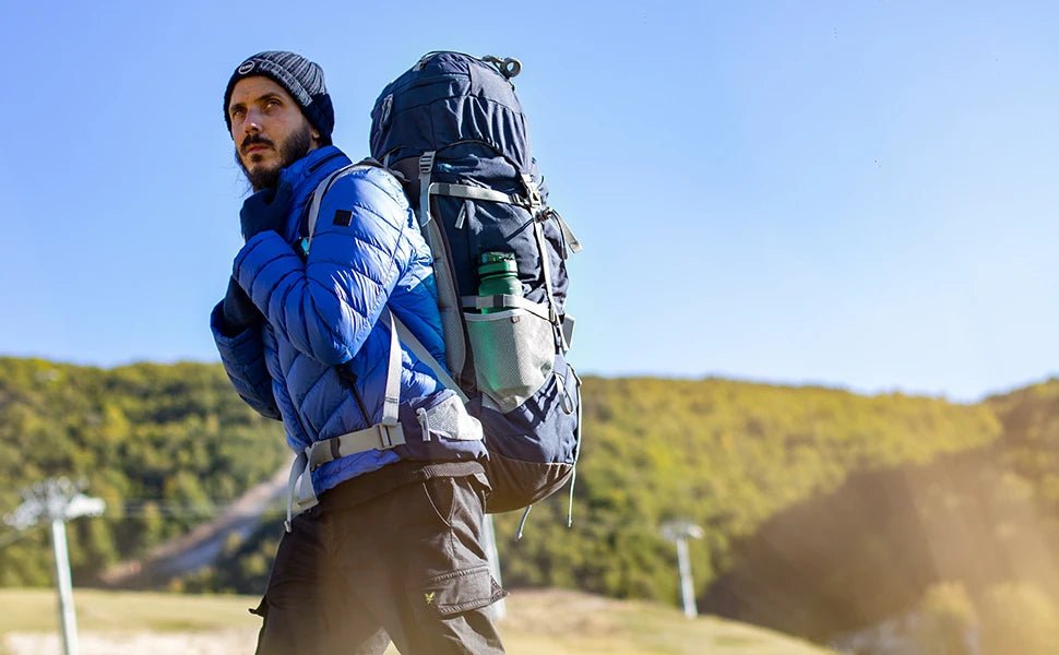 Sac à dos de grande randonnée à cadre interne 70 L avec fermetures éclair YKK et housse de pluie "Mountaintop - M5805II" - Planète Rando